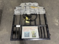 2025 3' Single-Leaf Wrought Iron Gate