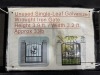 2025 3' Single-Leaf Wrought Iron Gate - 6