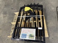 2025 6' Bi-Parting Wrought Iron Gate