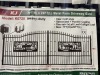 2025 AllMetal 20' Wrought Iron Gates, Qty. 6 - 3