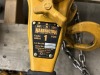 Harrington LB010 1 Ton Chain Hoist Qty 3 - 2