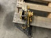 Harrington LB010 1 Ton Chain Hoist Qty 3 - 8