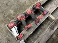 Milwaukee 1/4" Impact Drivers, Qty. 4