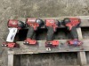 Milwaukee 1/4" Impact Drivers, Qty. 4 - 2