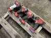 Milwaukee 1/4" Impact Drivers, Qty. 4 - 3