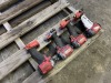 Milwaukee 1/4" Impact Drivers, Qty. 4 - 5