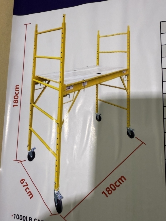 2025 Black Gold Multifunction Scaffold