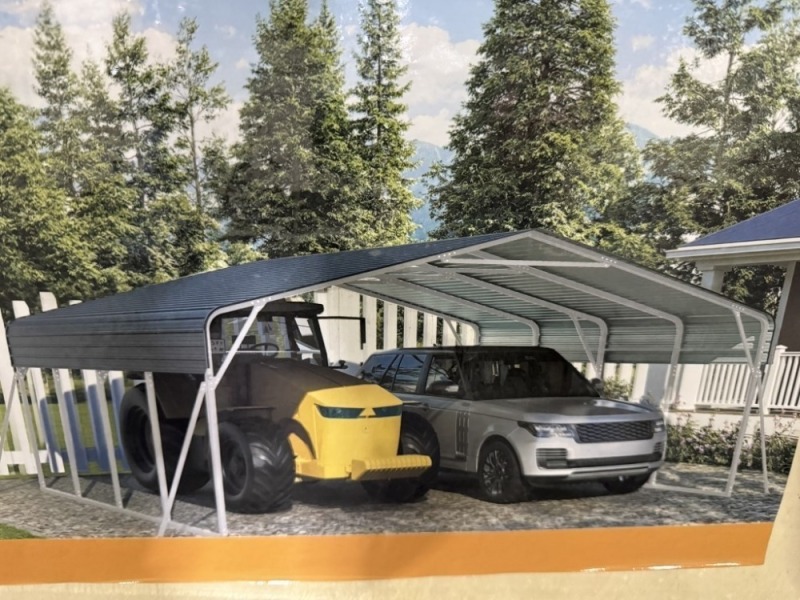 2025 SDLanch SDLC 20' x 20' Steel Carport