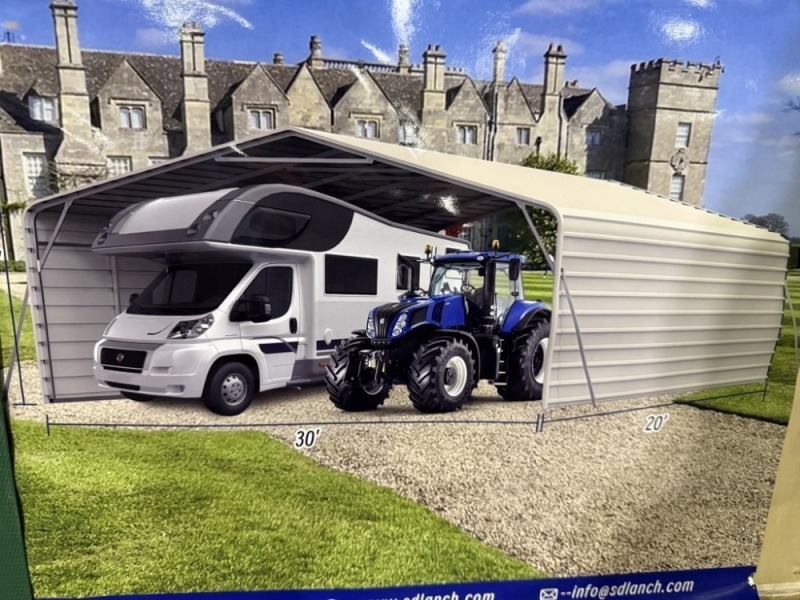 2025 SDLanch SDLC 20' x 30' Steel Carport