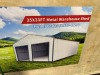 2025 Aboss 25' x 33' Metal Warehouse Shed - 6