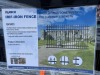 2025 IR Iron Fence Panels, Qty. 16 - 12