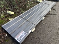 2025 Gray 12x3 Metal Roof Panels, Qty. 30