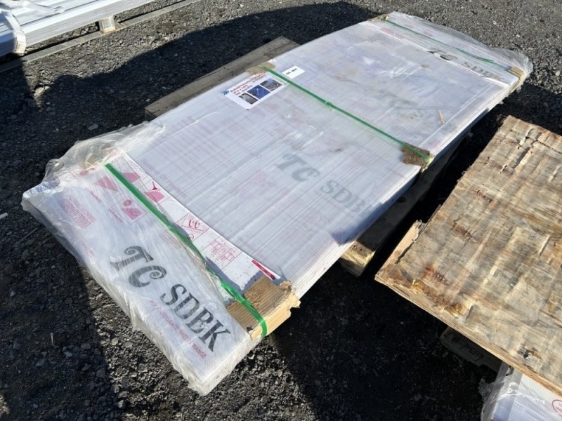 2025 Clear 3x8 Polycarbonate Panes, Qty. 20