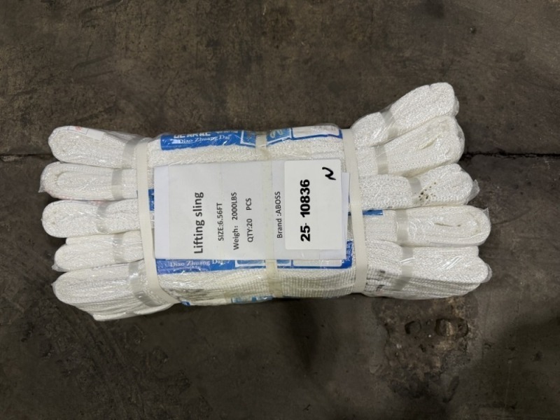 2025 Aboss Lifting Straps, Qty. 20