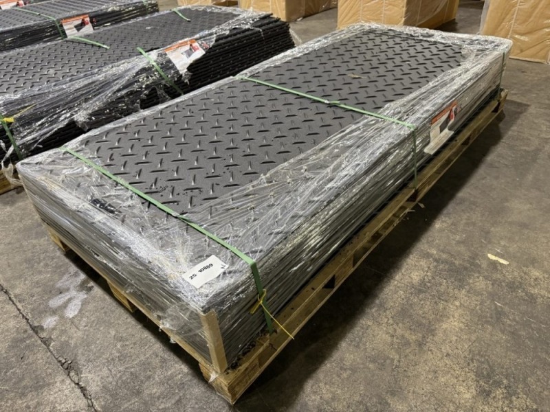 2025 Aboss Ground Protection Mats, Qty. 15