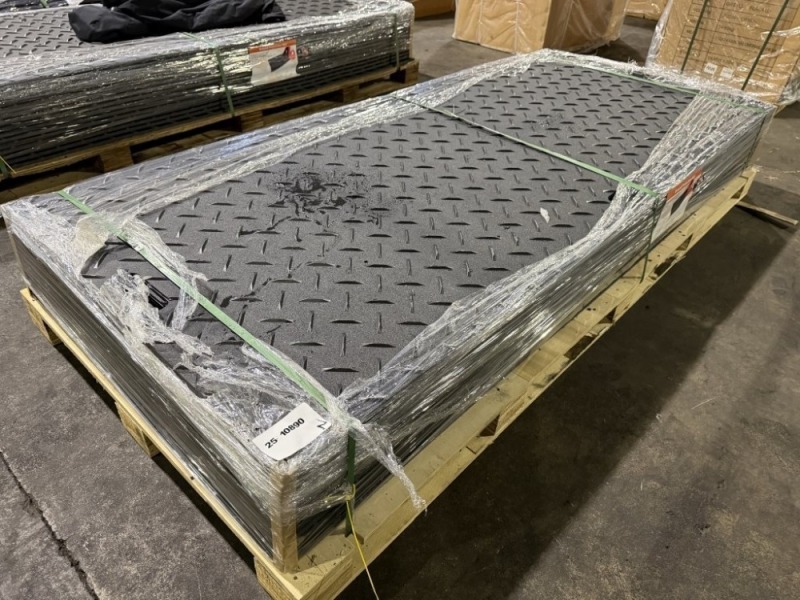 2025 Aboss Ground Protection Mats, Qty. 15