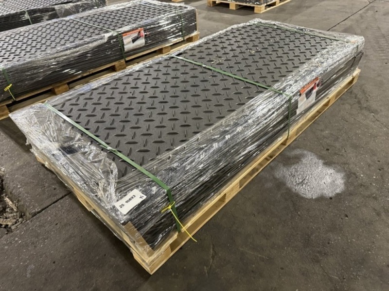 2025 Aboss Ground Protection Mats, Qty. 15