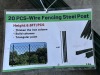 2025 Wire Fencing Steel Post, Qty. 20 - 2