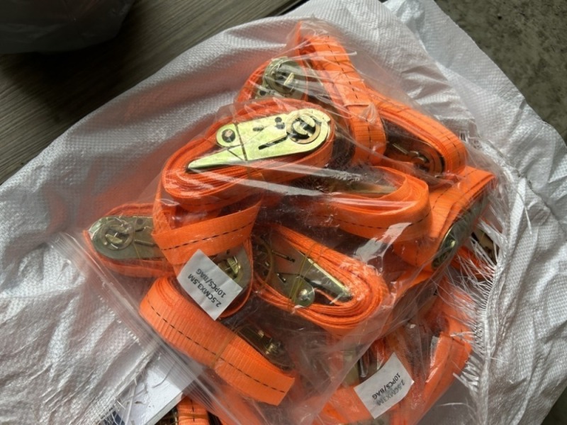 2025 SDLanch Ratchet Straps, Qty. 50