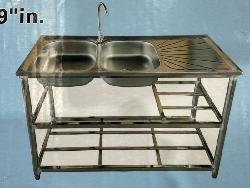 2025 Stainless Steel Double Sink