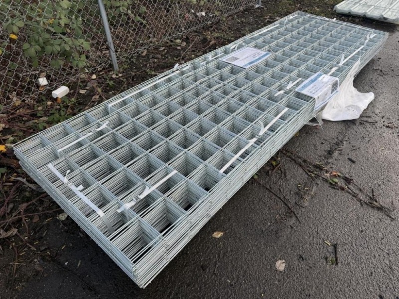 2025 Galvanized Wire Mesh Sheets, Qty. 40