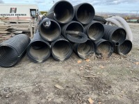 24" Corrugated Plastic Pipes