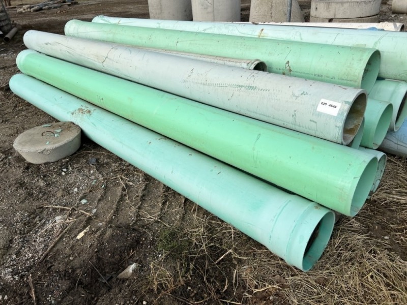 Assorted PVC Water Pipes