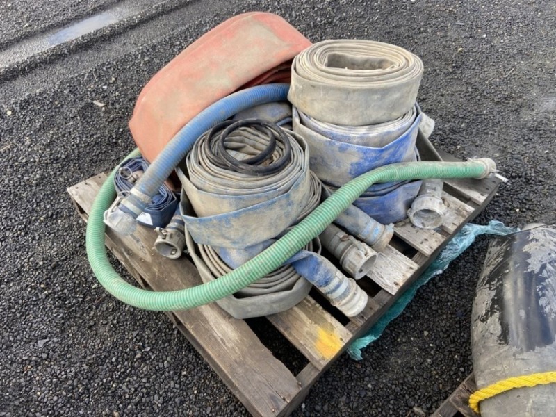 Assorted Sewage & Fire Hoses