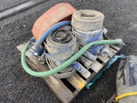 Assorted Sewage & Fire Hoses