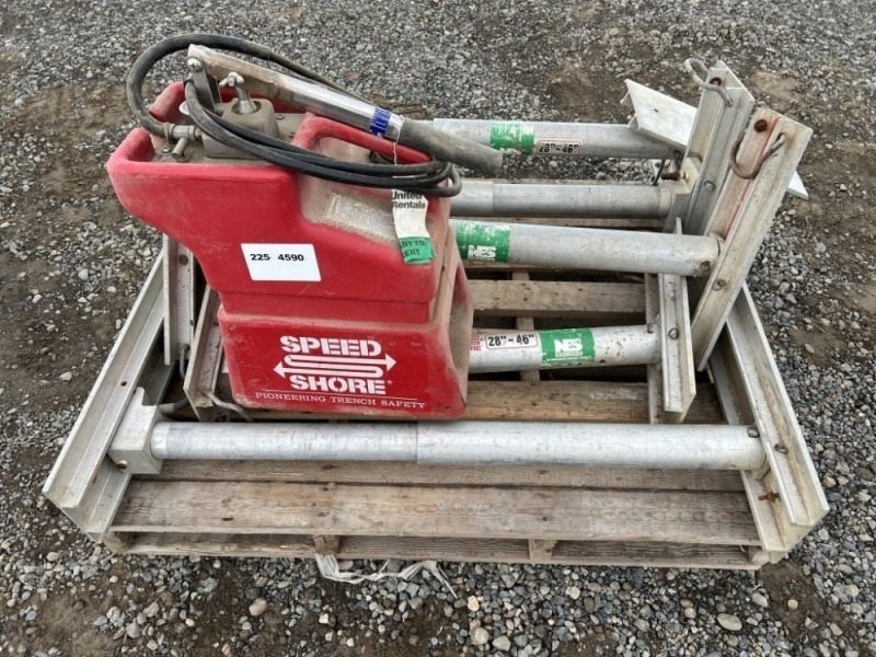Speed Shore Trench Shoring w/Pump