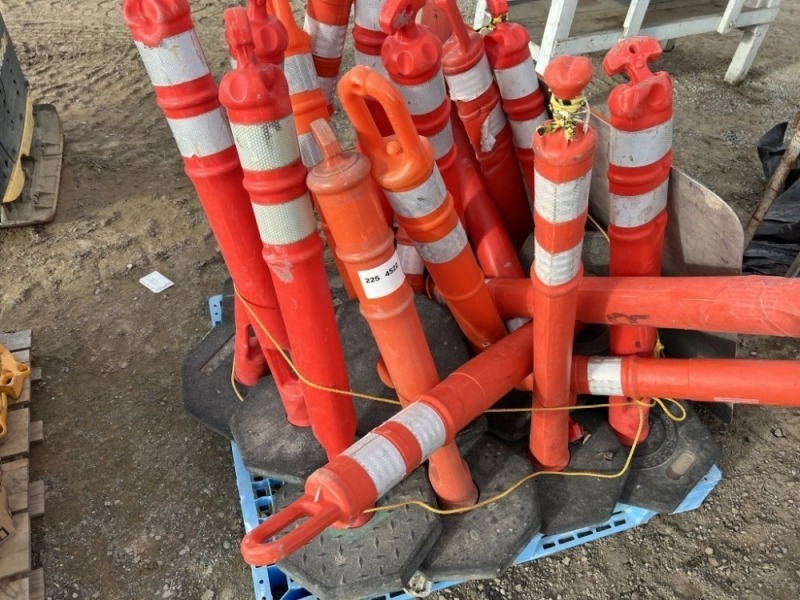 Traffic Delineators Post & Safety Signs