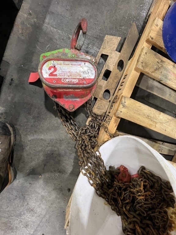 Coffing 2 Ton Chain Hoist