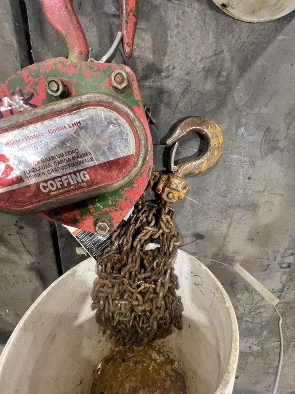 Coffing 2 Ton Chain Hoist