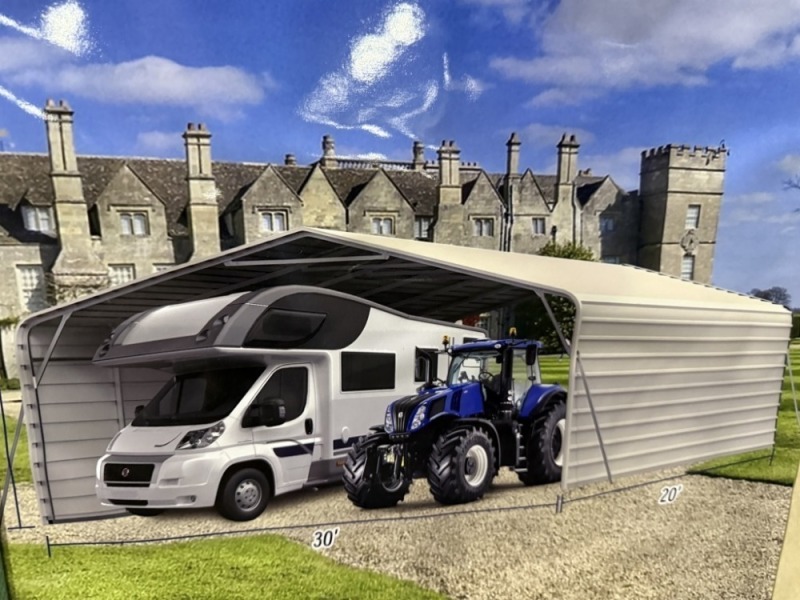 2025 SDLanch SDLC2030FT Steel Carport