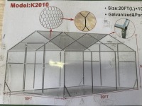 2025 AllMetal K2010 Chicken Coop