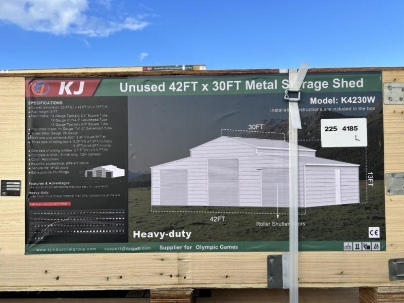 2025 2025 AllMetal K4230W Triple Garage Barn