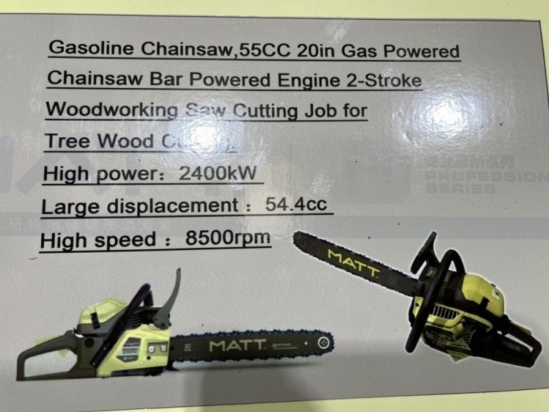 2025 Matt MT9155 20" Chainsaw