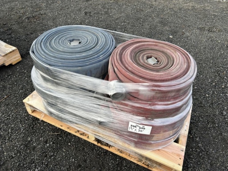 50' Fire Hoses, Qty. 10