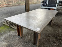 48" x 96" Metal Work Table