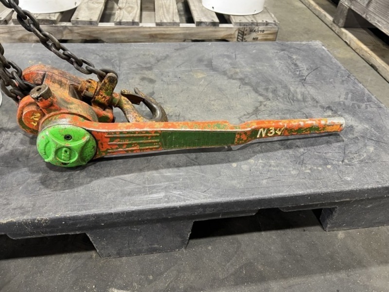 CM Chain Hoist w/3 Ton Hook