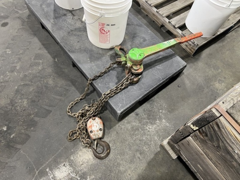 CM Chain Hoist w/3 Ton Hook