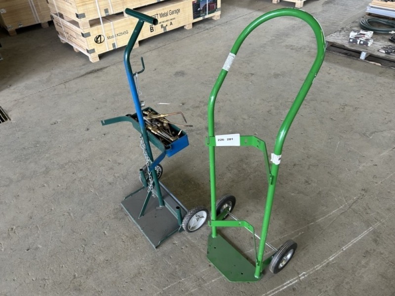 Oxy Acetylene Welding Carts, Qty. 2