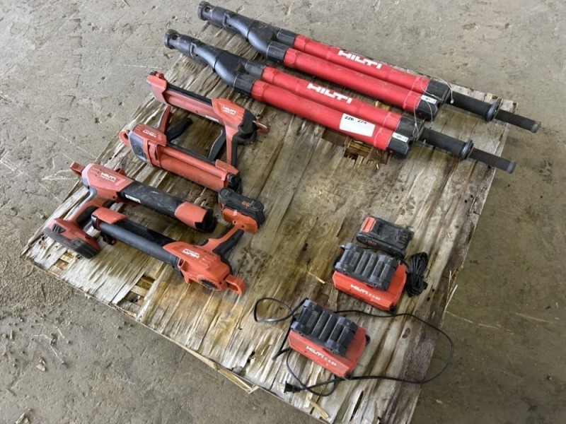 HILTI Adhesive Dispensers & Cast Setters