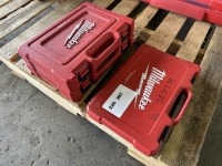 Milwaukee Socket & Ratchet Sets, Qty. 3