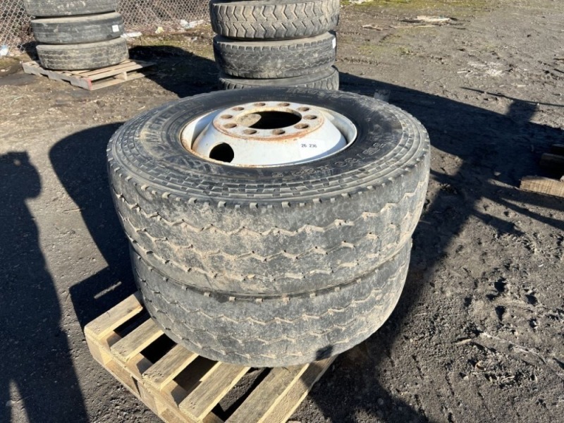 315/80R22.5 Dually Tires, Qty. 2