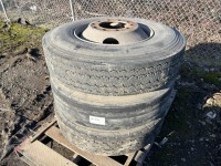 11R22.5 Dually Tires, Qty. 3