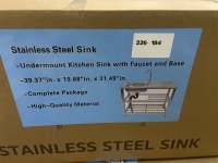 2025 Stainless Steel Single Sink