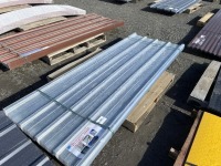 2025 Clear 8' x 3' Poly Roof Panels, Qty. 30