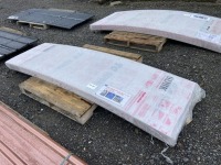 2025 Clear 27"x8' Multi-Wall Poly Panes Qty20