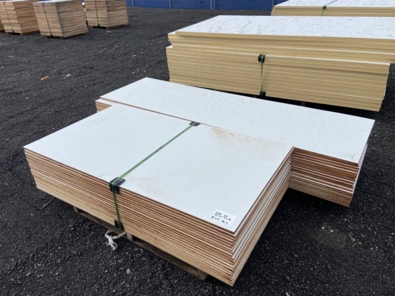 Assorted Fiber Tech Panels, Qty. 39